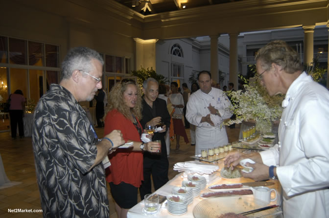 The Ritz Carlton Caribbean Cocktail Reception, Montego Bay - Caribbean MarketPlace 2005 by the Caribbean Hotel Association - Negril Travel Guide, Negril Jamaica WI - http://www.negriltravelguide.com - info@negriltravelguide.com...!