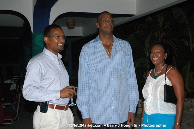 In Honour of Ambassador Courtney Walsh, Negril Chamber of Commerce - Cocktail Reception, Saturday, July 14, 2007 at the Negril Escape Resort & Spa, West End, Negril, Westmoreland, Jamaica W.I.  - Negril Travel Guide, Negril Jamaica WI - http://www.negriltravelguide.com - info@negriltravelguide.com...!