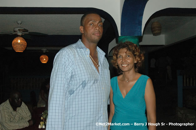 In Honour of Ambassador Courtney Walsh, Negril Chamber of Commerce - Cocktail Reception, Saturday, July 14, 2007 at the Negril Escape Resort & Spa, West End, Negril, Westmoreland, Jamaica W.I.  - Negril Travel Guide, Negril Jamaica WI - http://www.negriltravelguide.com - info@negriltravelguide.com...!