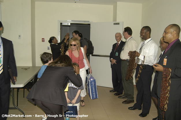 Delta Air Lines Inaugural Flight From New York's JFK Airport to Sangster International Airport, Montego Bay, Jamaica - June 9, 2007 - Sangster International Airport - Montego Bay, St James, Jamaica W.I. - MBJ Limited - Transforming Sangster International Airport into a world class facility - Photographs by Net2Market.com - Negril Travel Guide, Negril Jamaica WI - http://www.negriltravelguide.com - info@negriltravelguide.com...!