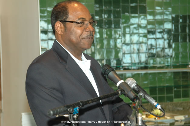 Minister of Toursim Luncheon - Minister of Tourism, Hon. Edmund Bartlett - Director of Tourism, Basil Smith - Saturday, December 15, 2007 - Rose Hall Resort and Country Club, Rose Hall, Montego Bay, Jamaica W.I. - Photographs by Net2Market.com - Barry J. Hough Sr, Photographer - Negril Travel Guide, Negril Jamaica WI - http://www.negriltravelguide.com - info@negriltravelguide.com...!