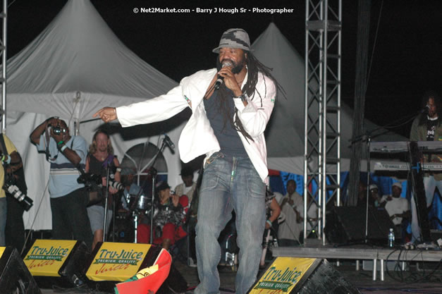 Tony Rebel at Tru-Juice Rebel Salute 2008 - The 15th staging of Tru-Juice Rebel Salute, Saturday, January 12, 2008, Port Kaiser Sports Club, St. Elizabeth, Jamaica W.I. - Photographs by Net2Market.com - Barry J. Hough Sr, Photographer - Negril Travel Guide, Negril Jamaica WI - http://www.negriltravelguide.com - info@negriltravelguide.com...!