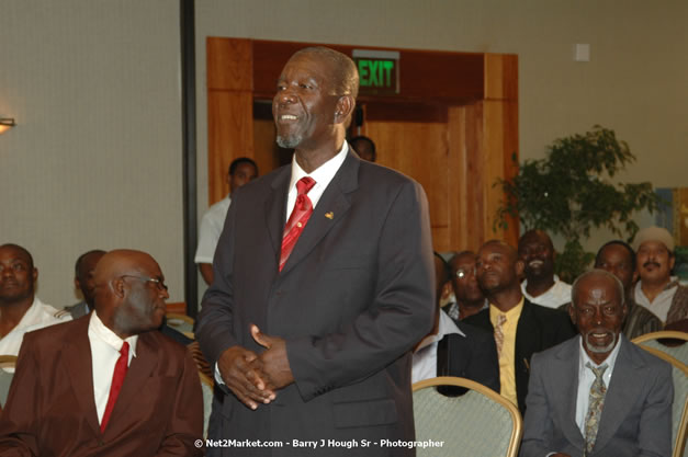 Red Cap Porters Awards - Minister of Tourism, Hon. Edmund Bartlett - Director of Tourism, Basil Smith - Friday, December 14, 2007 - Holiday Inn Sunspree, Montego Bay, Jamaica W.I. - Photographs by Net2Market.com - Barry J. Hough Sr, Photographer - Negril Travel Guide, Negril Jamaica WI - http://www.negriltravelguide.com - info@negriltravelguide.com...!