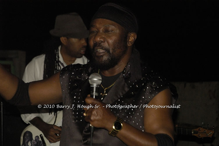 Toots and the Maytals - Grammy Award Winner @ Negril Fest - Presented by Money Cologne Promotions - Special Guest Star Jamaica Michael Jackson, Stama, Adeebe - Backed by Hurricane Band, MC Rev. BB on January 6, 2010 @ Roots Bamboo, Norman Manley Boulevard, Negril, Westmoreland, Jamaica W.I. - Photographs by Net2Market.com - Barry J. Hough Sr, Photographer/Photojournalist - The Negril Travel Guide - Negril's and Jamaica's Number One Concert Photography Web Site with over 40,000 Jamaican Concert photographs Published -  Negril Travel Guide, Negril Jamaica WI - http://www.negriltravelguide.com - info@negriltravelguide.com...!