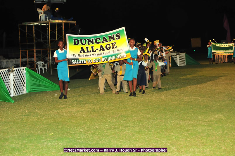 Jamaica's Athletes Celebration - Western Olympics Sports Gala & Trelawny Homecoming - Wednesday, October 8, 2008 - Photographs by Net2Market.com - Barry J. Hough Sr. Photojournalist/Photograper - Photographs taken with a Nikon D300 - Negril Travel Guide, Negril Jamaica WI - http://www.negriltravelguide.com - info@negriltravelguide.com...!